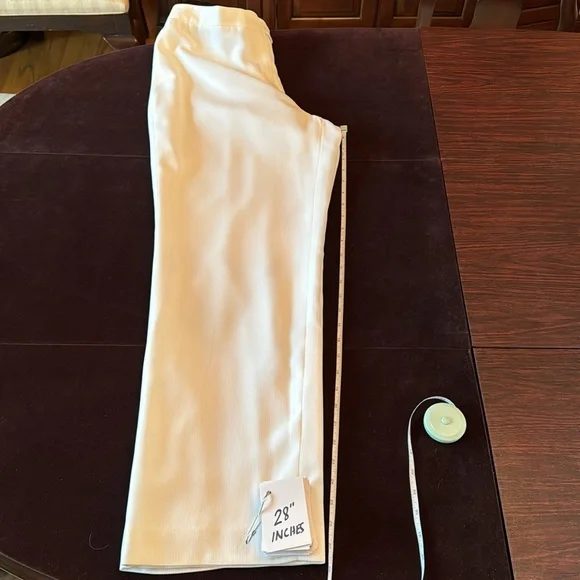 Brand New Jones New York White Lined Slacks - Picture 14 of 14